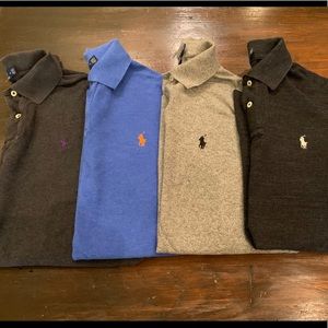 Ralph Lauren Classic Fit Polo - Medium - Set of 4